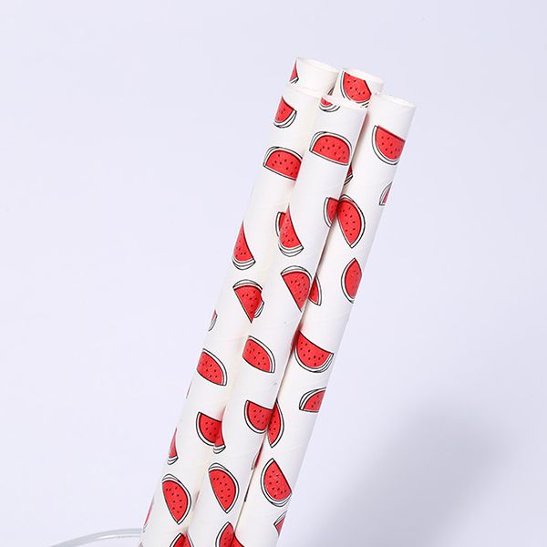 Straight Paper Straws