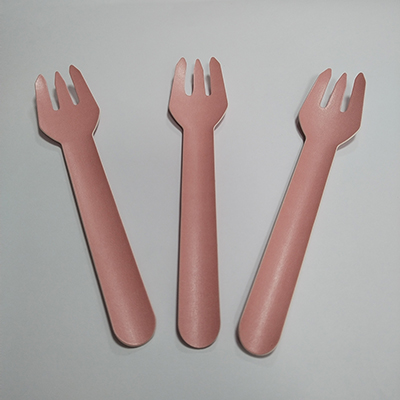Pink Paper Fork