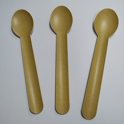 Brown Paper Spoon