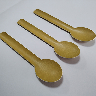 Brown Paper Spoon