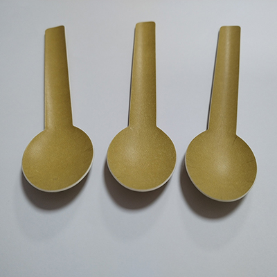 Brown Paper Spoon